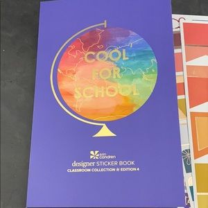 Erin Condren Cool for school sticker book